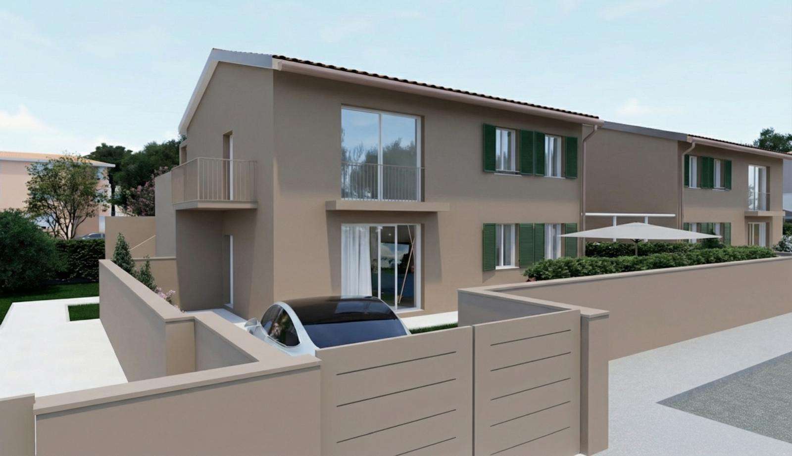 Bifamiliari nuova costruzione Pontasserchio Pisa