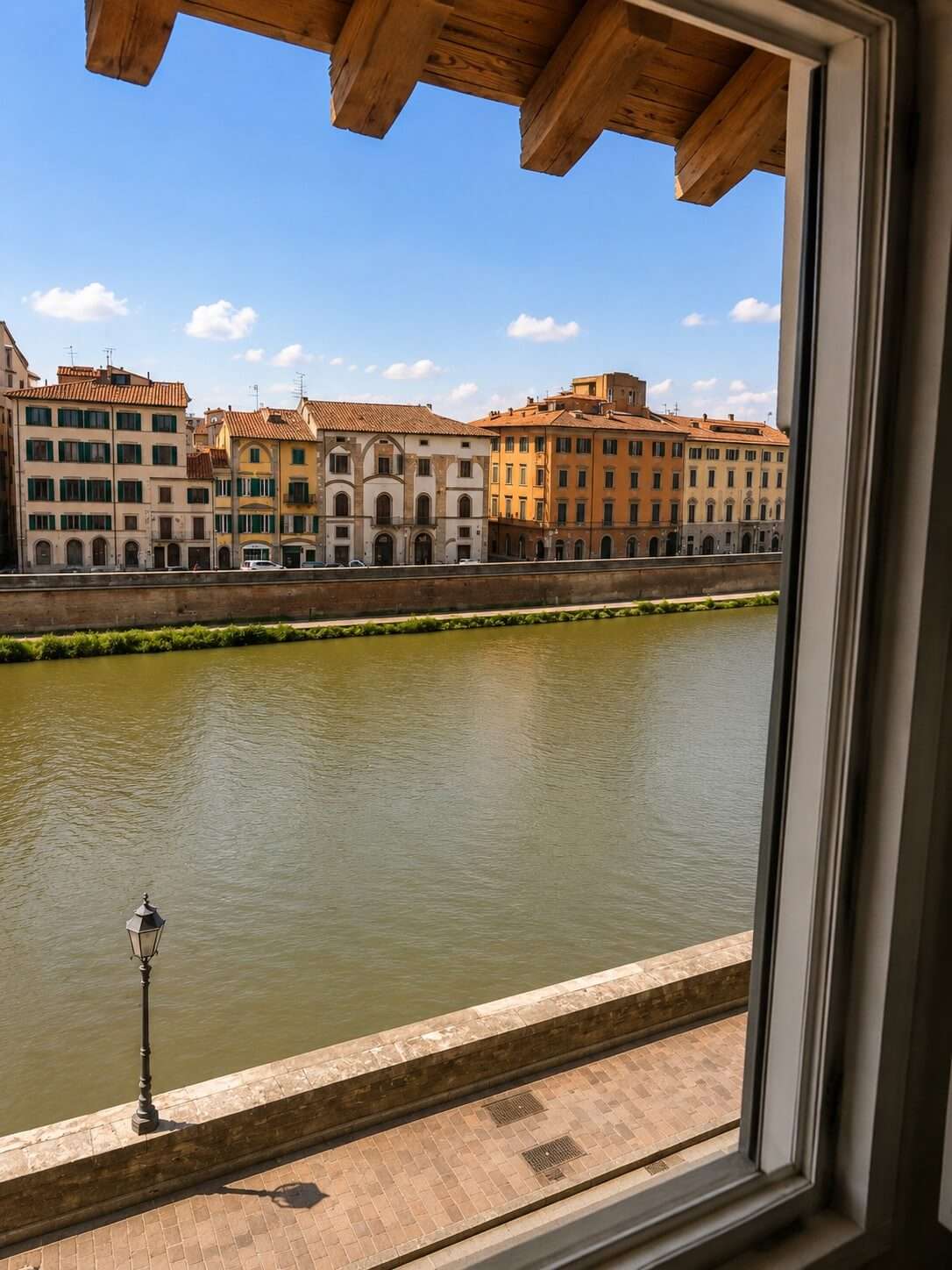 Palazzo Galletti sul Lungarno Pacinotti a Pisa