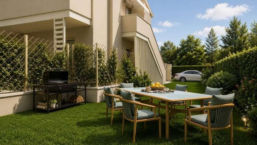 Appartamento piano terra con ampio giardino privato Pisa Le Piagge