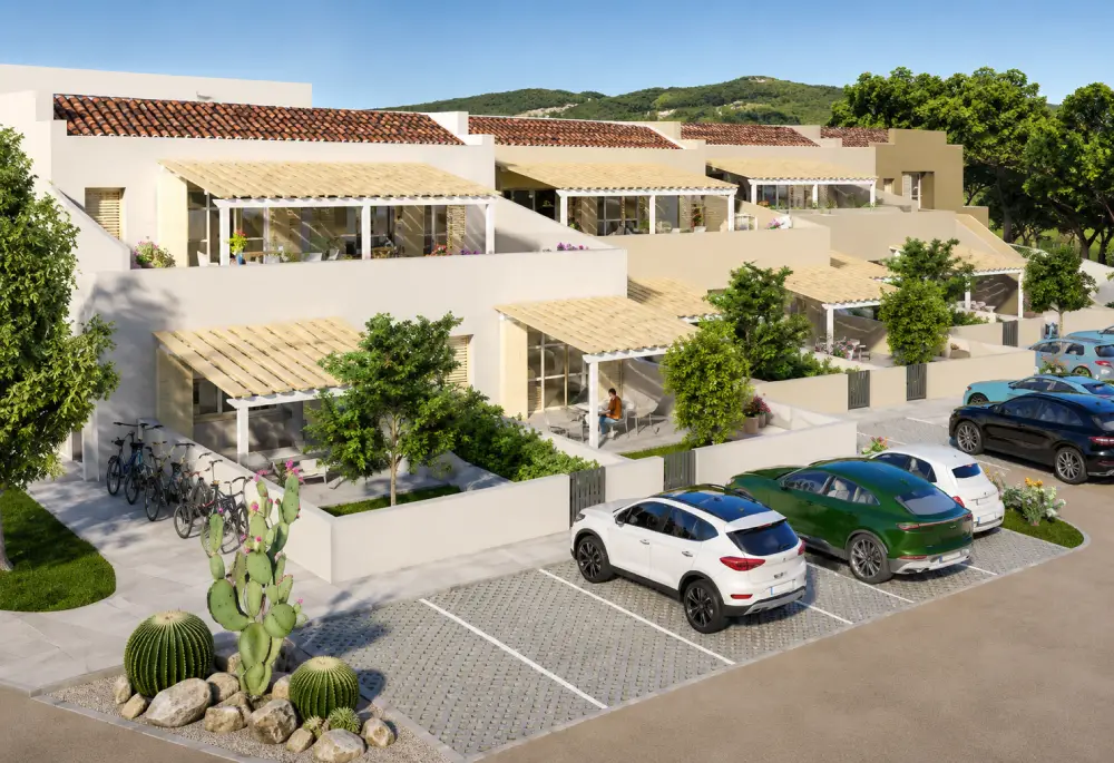 Appartamenti con terrazza e giardino